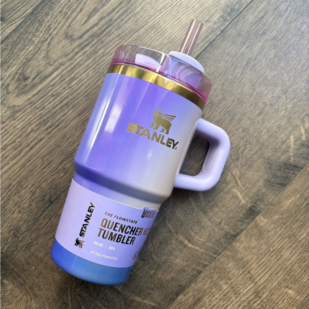Stanley Wicked 2025 Glinda for Good 20oz Flowstate Quencher Tumbler LE NWT SO